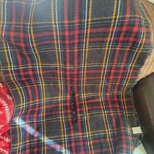 Mud Pie Plaid Reversible Scarf